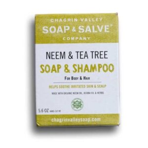 Natuurlijke Neem Tea Tree Soap Shampoobar