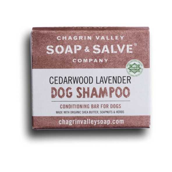 cederwood lavender dogshampoo hondenshampoo chagrin valley soap and salve