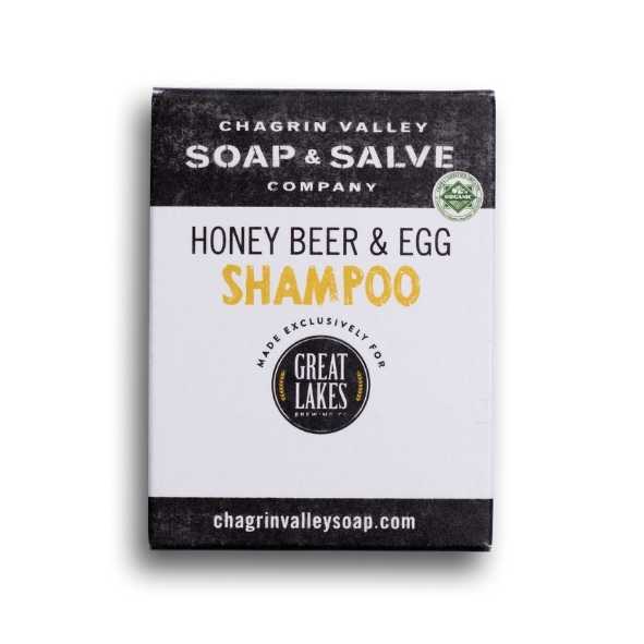 shampoo bar honey beer egg chagrin valley