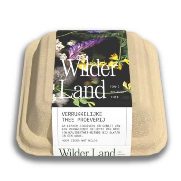 Wilderland proeverij cadeau doosje proeverij thee onkruidenthee