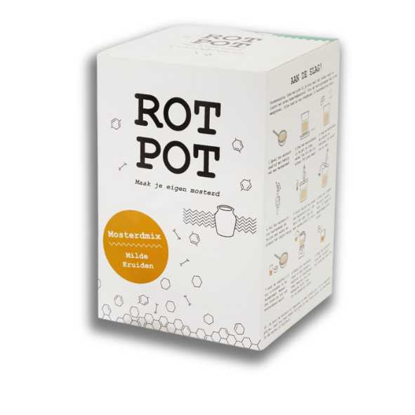 Rotpot fermentatie kit mosterd