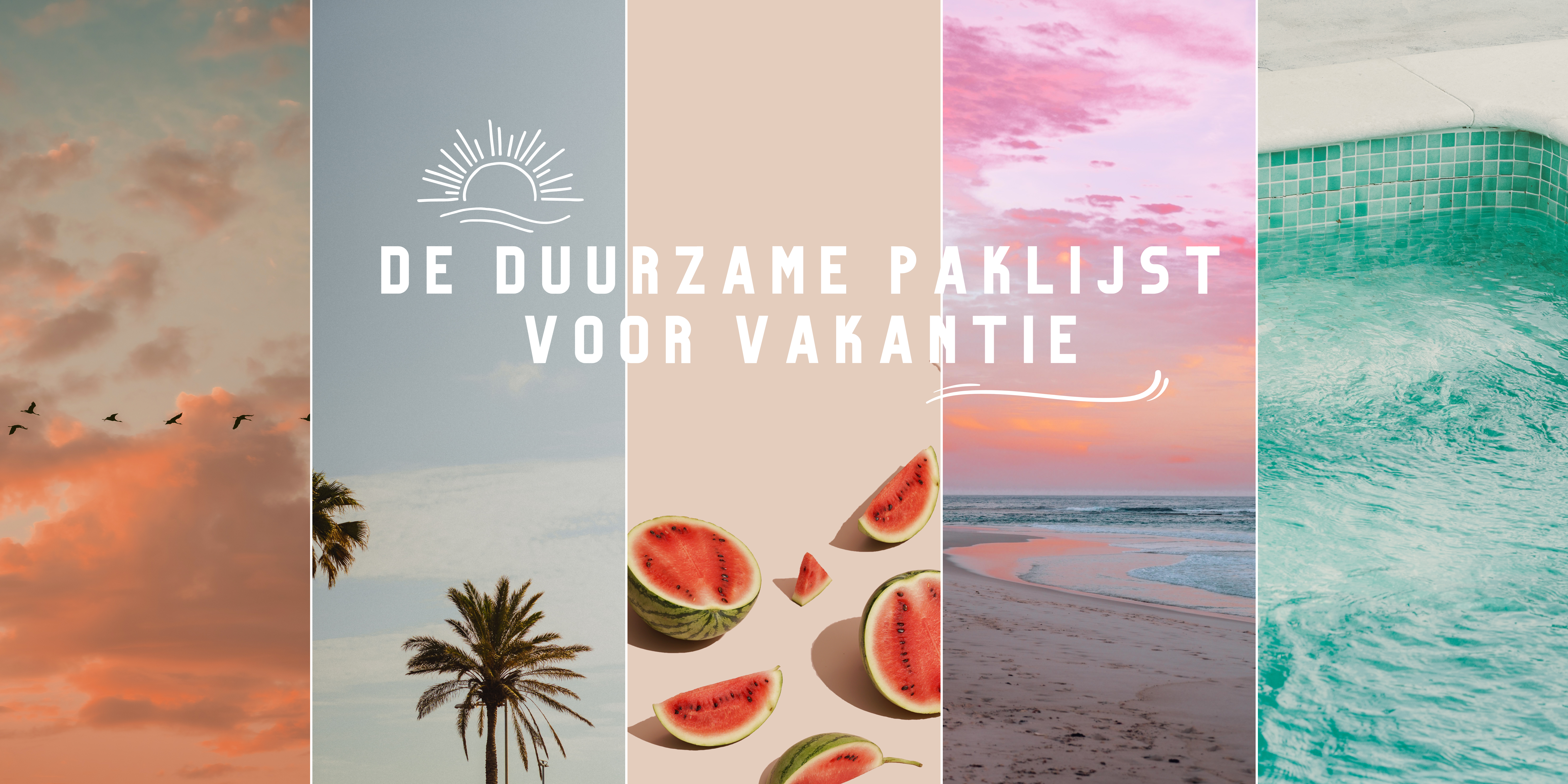 Lees meer over het artikel Duurzame paklijst voor je vakantie.