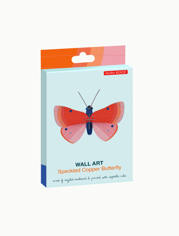 Studio Roof speckled copper butterfly vlinder