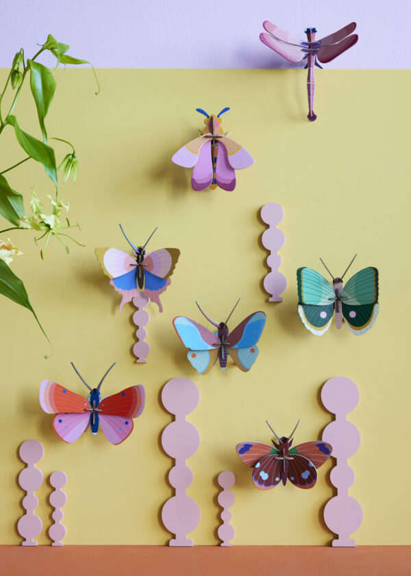 Studio Roof speckled copper butterfly vlinder